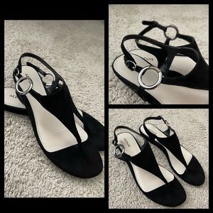 Alfani Black Sandals, Size 10 “Perfect condition”